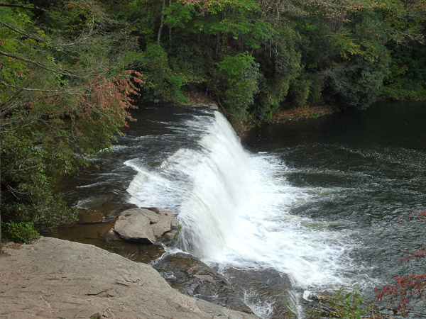 Hooker Falls in Dupont State Forest. 