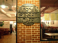 Fun things to do in Brevard NC : Jordan Street Cafe in Brevard, NC. 